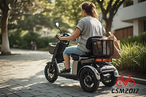 Električni tricikl za žene